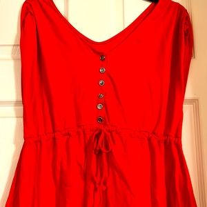 Neon Buddha coral dress